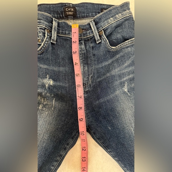 Citizens Of Humanity Rocket High Rise Skinny Jeans with Distressed Finish - Picture 9 of 16